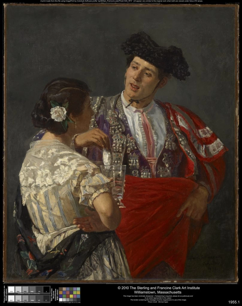 Mary Cassatt - 159, Offerta al torero, Clark Art Institute, Williamstown